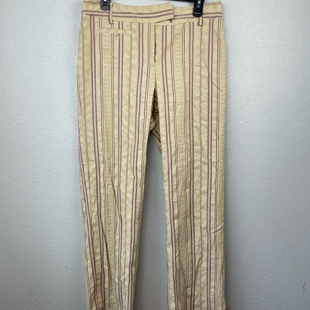 Mac & Jac Striped Dress Pants Size 10 EUC